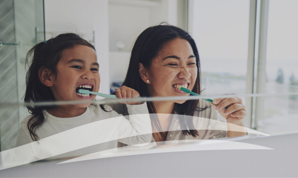 Oral care habits for the whole family.