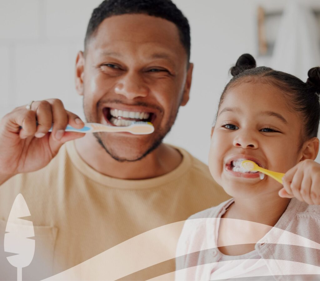 Teach your kids good dental habits.